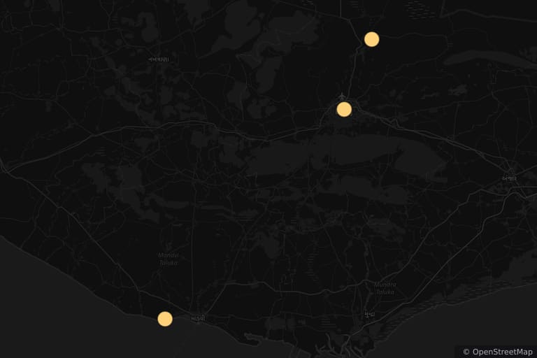 Mapa de los lugares de rodaje de Lagaan: Érase una vez en la India (2001)