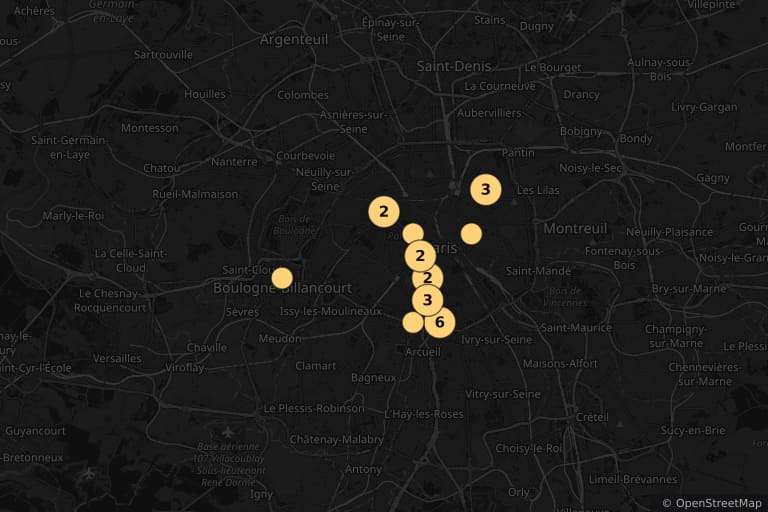 Map of the filming locations of On Foot, on Horse, and on Wheels (1957)