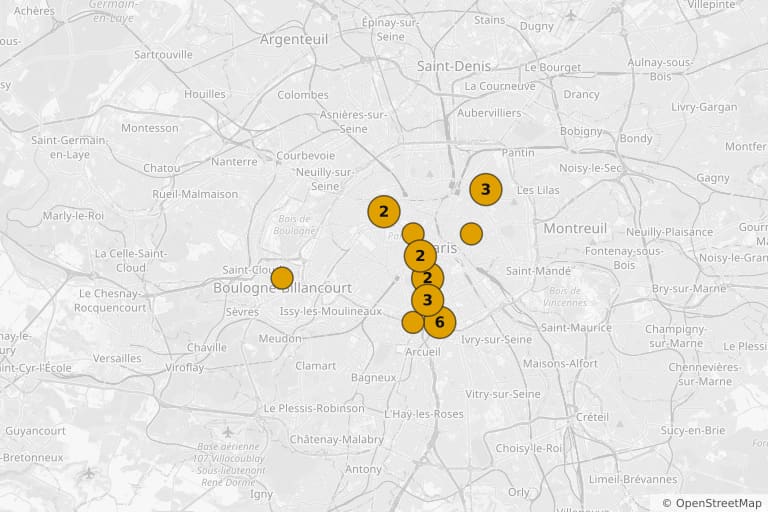 Map of the filming locations of On Foot, on Horse, and on Wheels (1957)
