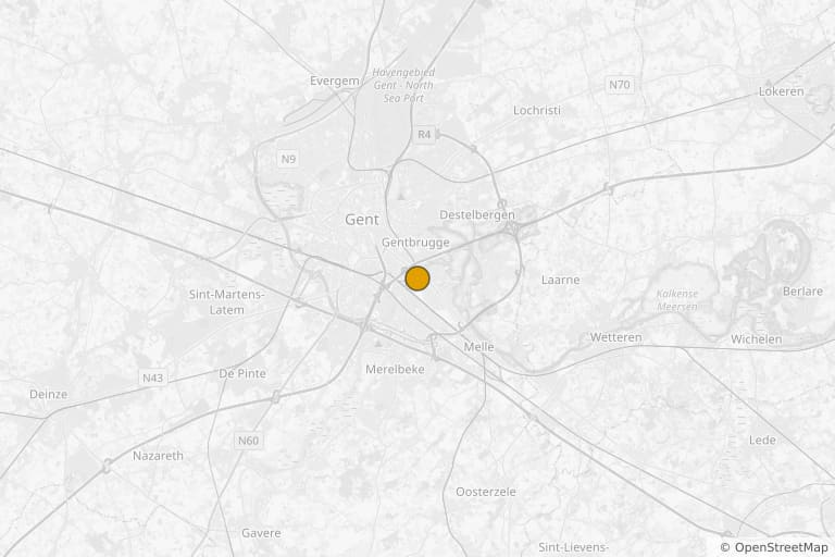 Mapa miejsc kręcenia filmu Moskwa, Belgia (2008)