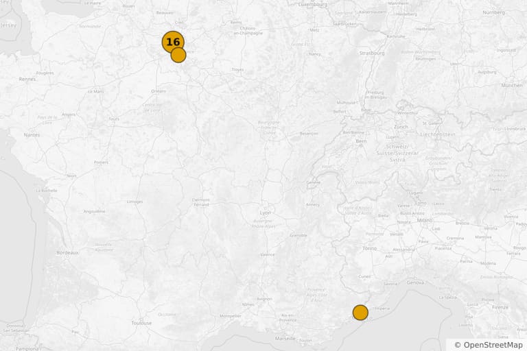 Mapa de los lugares de rodaje de Coco (2009)