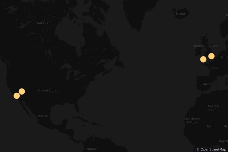 Mappa dei luoghi delle riprese di Eldorado (2012)