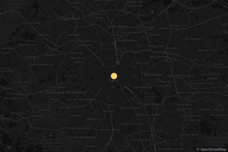 Mapa miejsc kręcenia filmu Gola profonda nera (1977)