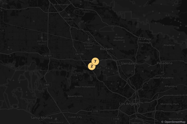 Mappa dei luoghi delle riprese di Gremlins (1984)