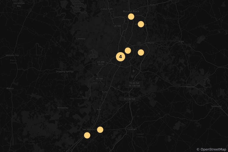 Map of the filming locations of Idiocracy (2006)