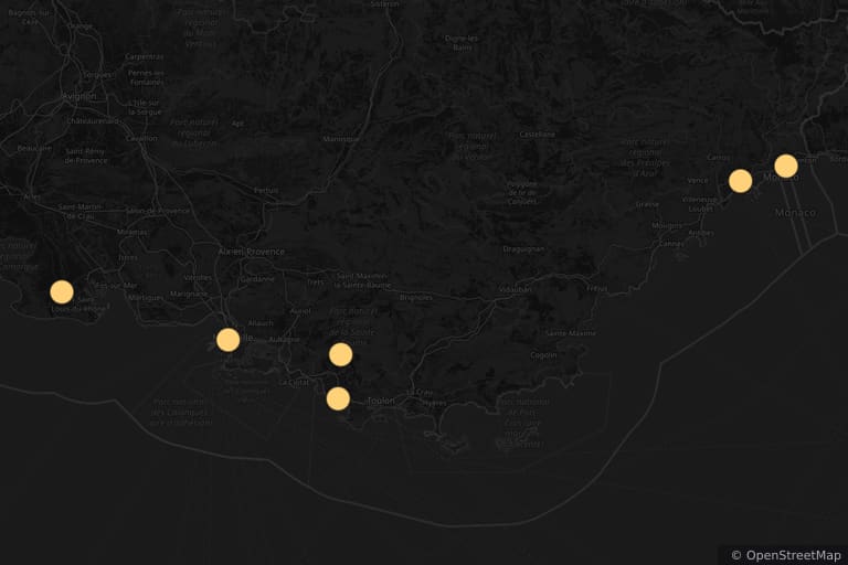 Carte des lieux de tournage de Les Tuche (2011)