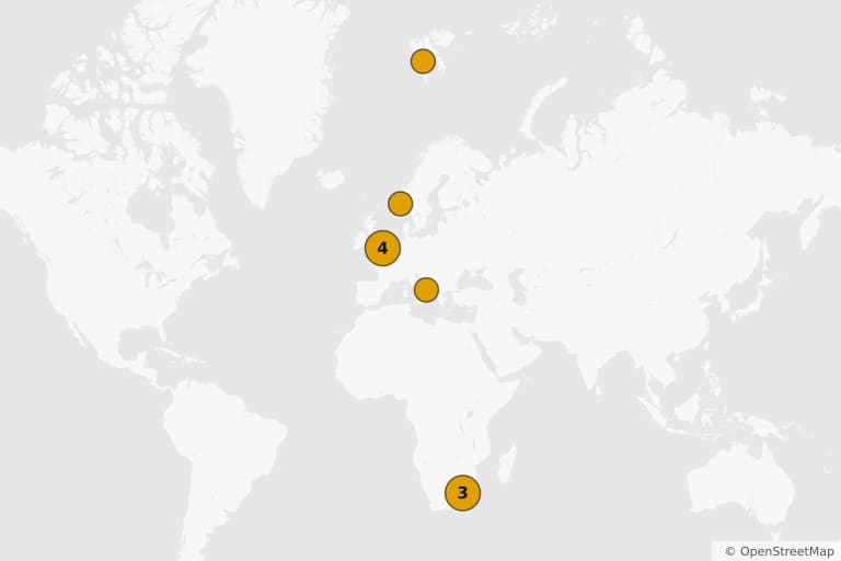 Carte des lieux de tournage de Mission : Impossible - The Final Reckoning (2025)