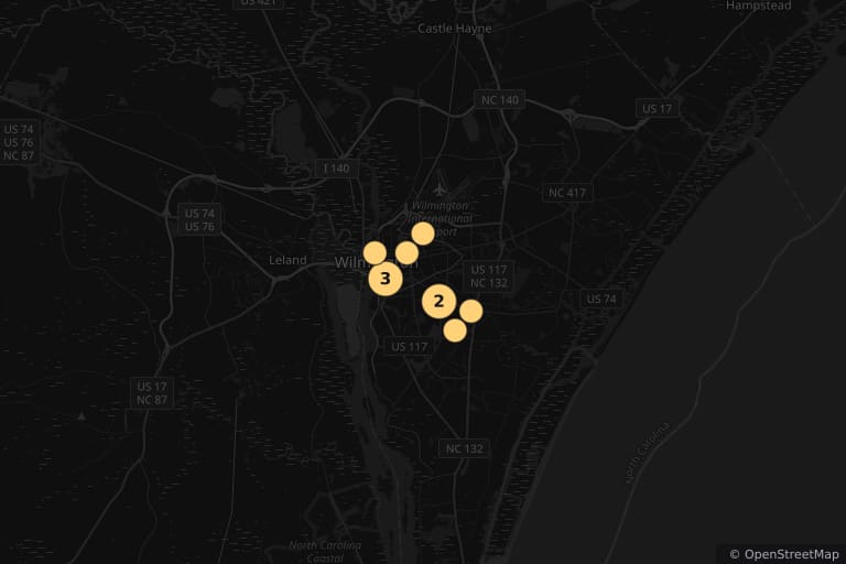 Mappa dei luoghi delle riprese di Scream (2022)