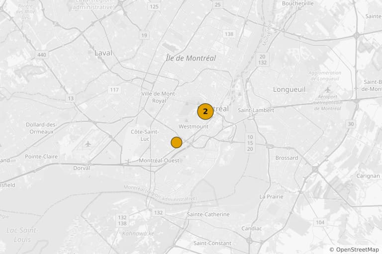 Carte des lieux de tournage de Scream VI (2023)