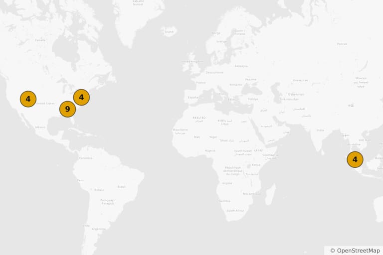 Mapa de los lugares de rodaje de Thunderbolts* (2025)