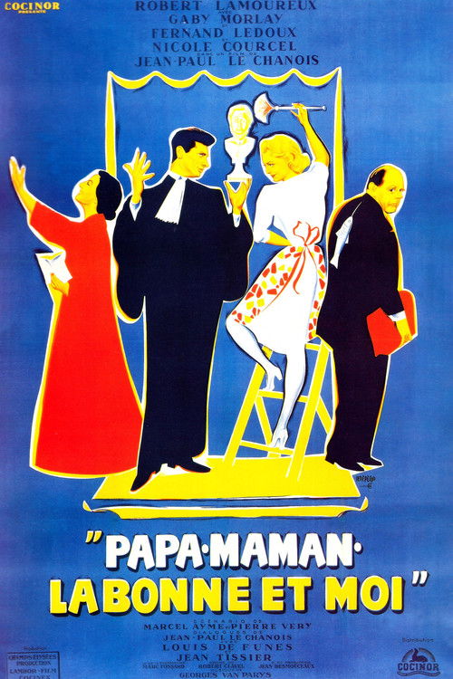 Póster de Papa, Maman, la Bonne et moi...
