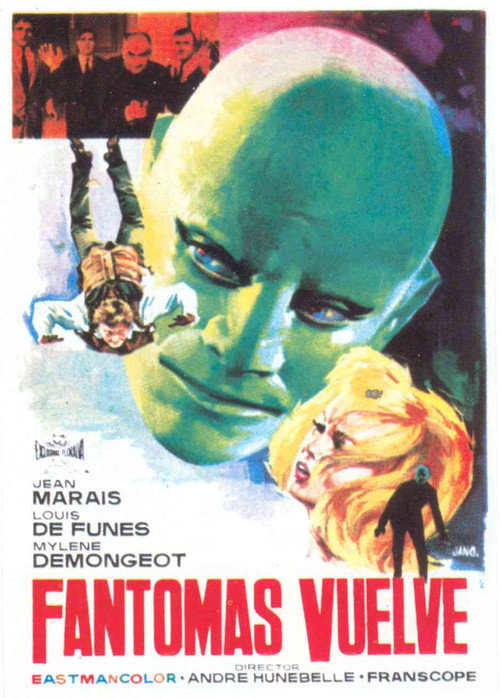 Póster de Fantomas vuelve