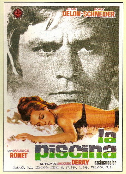 Póster de La piscina