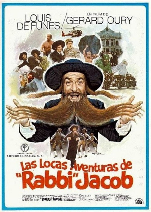 Póster de Las locas aventuras de Rabbi Jacob