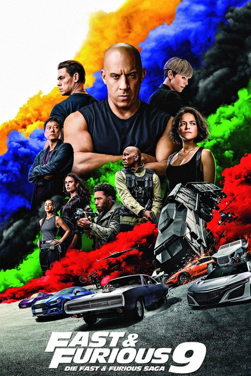 Plakat von Fast & Furious 9