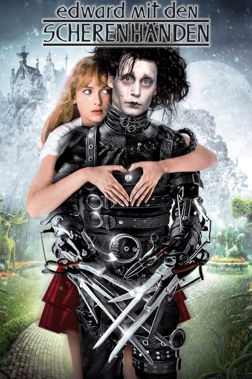 Plakat von Edward mit den Scherenhänden