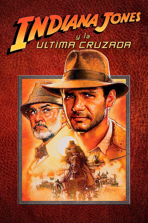 Póster de Indiana Jones y la última cruzada