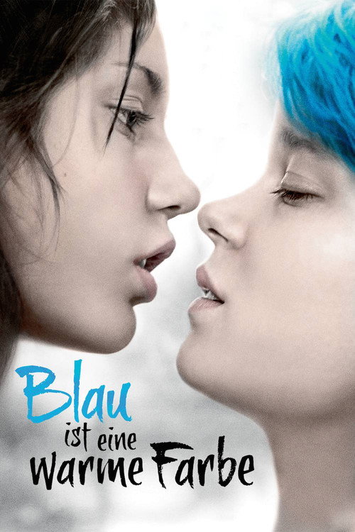 Plakat von Blau ist eine warme Farbe