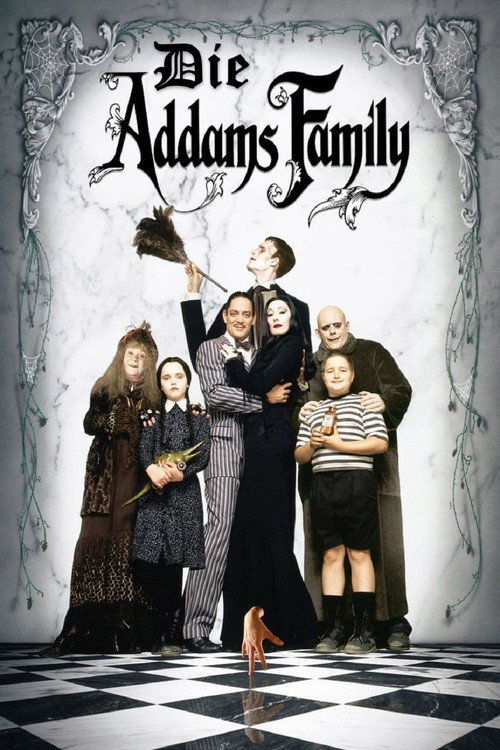 Plakat von Die Addams Family