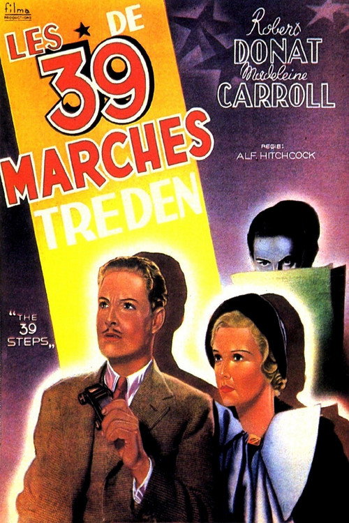 Affiche de Les 39 Marches