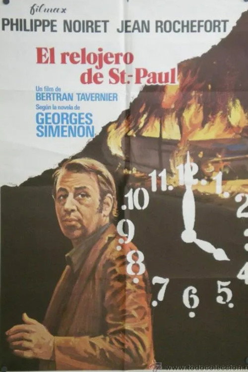 Póster de El relojero de Saint-Paul