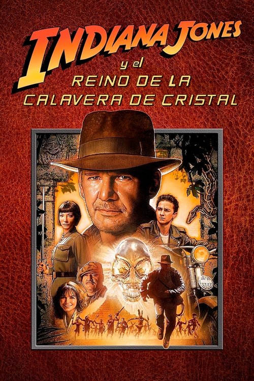 Póster de Indiana Jones y el reino de la calavera de cristal