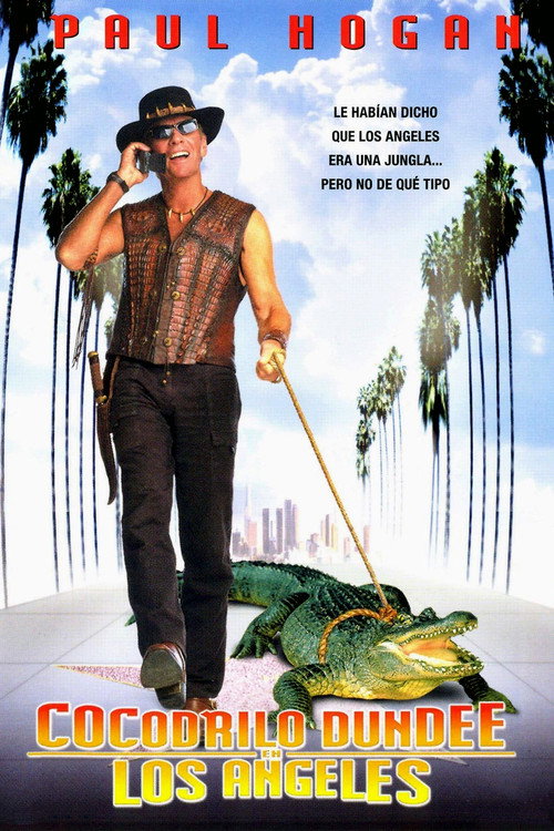 Póster de Cocodrilo Dundee III. En Los Ángeles