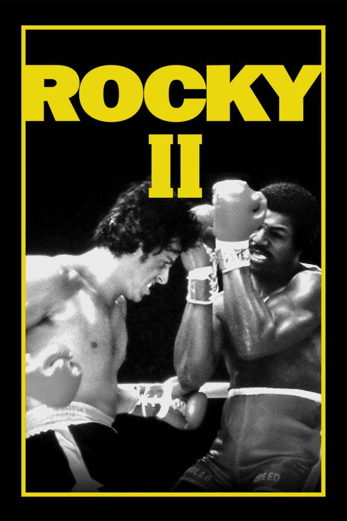Plakat von Rocky II