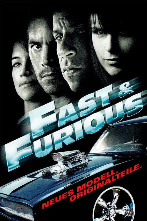 Plakat von Fast & Furious - Neues Modell. Originalteile.