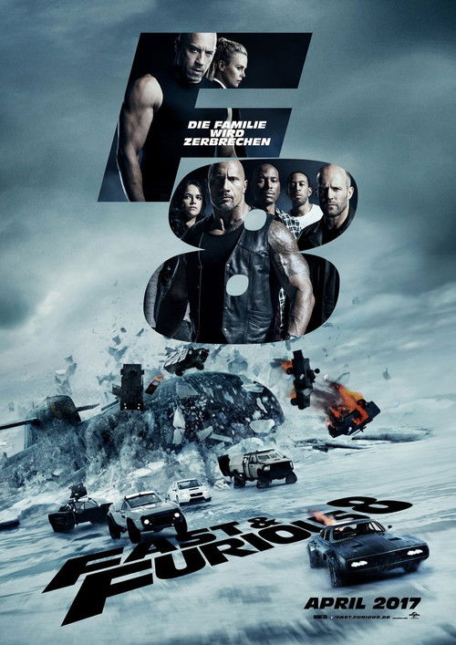 Plakat von Fast & Furious 8