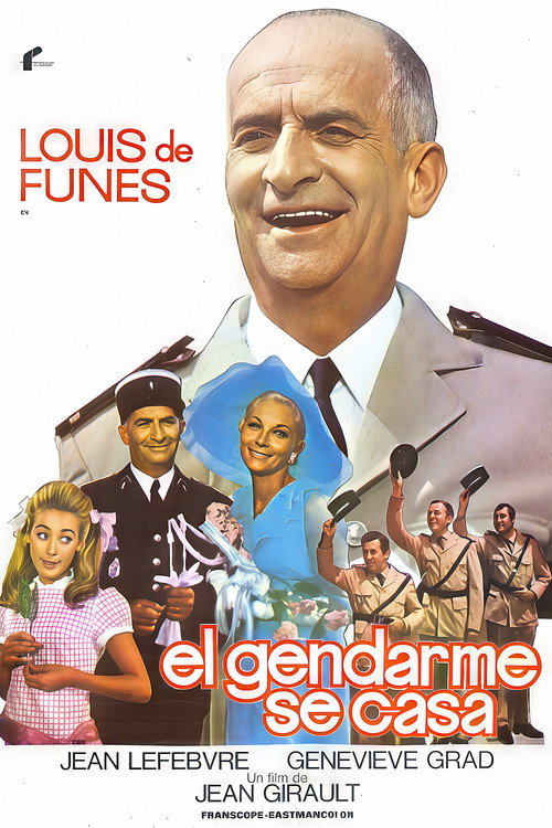 Póster de El gendarme se casa