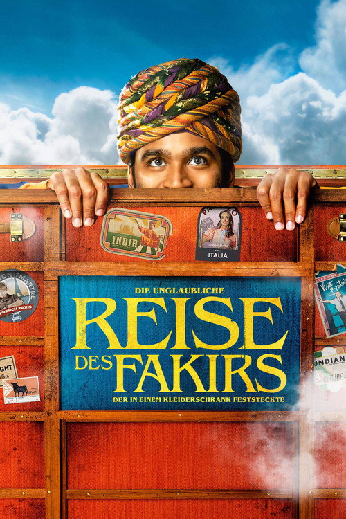 Plakat von Die unglaubliche Reise des Fakirs