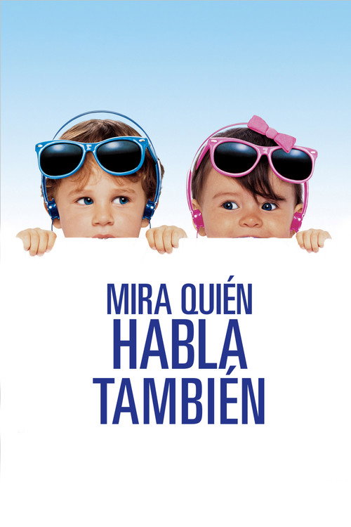 Póster de Mira quien habla también