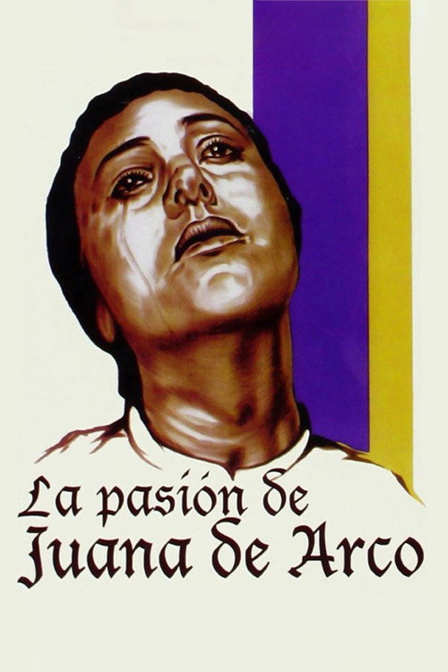Póster de La pasión de Juana de Arco