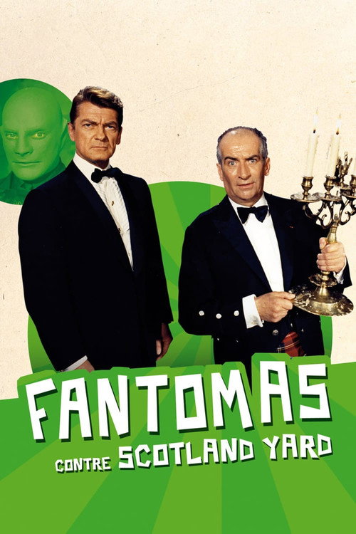 Affiche de Fantômas contre Scotland Yard