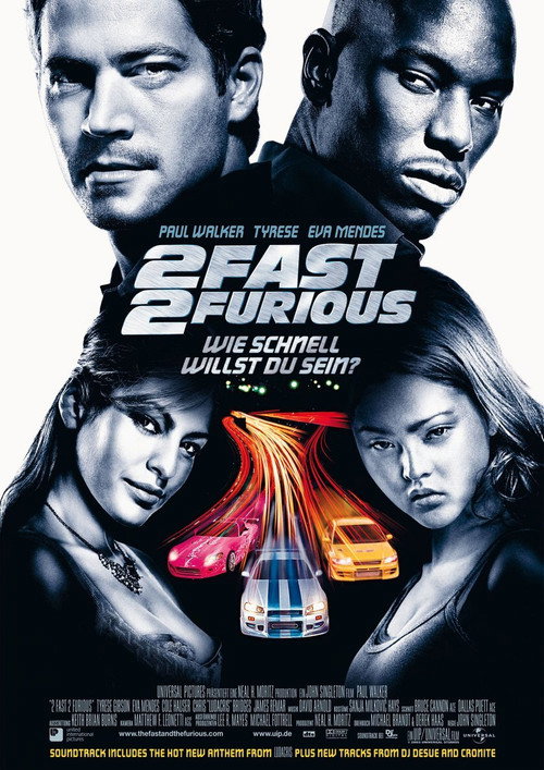 Plakat von 2 Fast 2 Furious